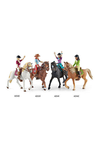 SCHLEICH Figura 42541 Clubul Călăreților. Lisa & Storm Ruchoma fată