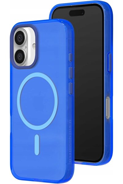 NO BRAND Husă Rhinoshield Jellytint pentru iPhone 16 Plus, Albastru transpare...