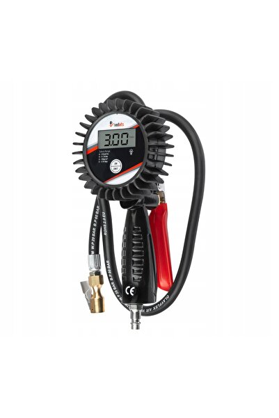 NO BRAND Redats pistol de umflat anvelope cu manometru digital