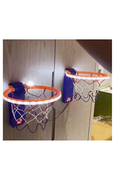NO BRAND Tabelă electronică de baschet LED, suspendabilă pe ușă, 2 bucăți
