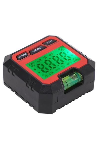 NO BRAND Inclinometru digital LCD, detector de unghi și nivel, cu magnet