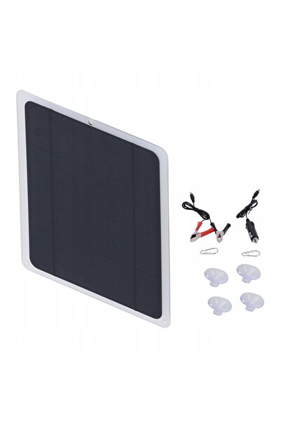 NO BRAND Panou solar USB auto 12V, alimentare solară