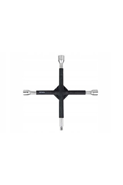 NO BRAND Cheie în cruce ranforsată cu cauciuc 17mm 19mm 21mm 1/2 " AMIO-02402