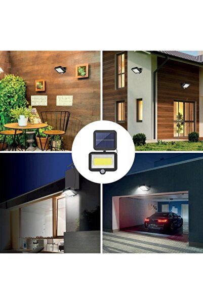 NO BRAND Lampă solară Forever Sunari Fls-06 LED COB 600Lm Senzor de mișcare I...
