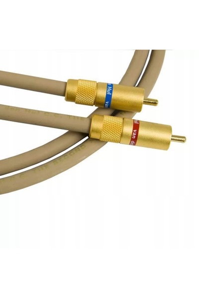NO BRAND Cablu audio echilibrat 2 RCA - 2 RCA Cinch Van Den Hul, 1m
