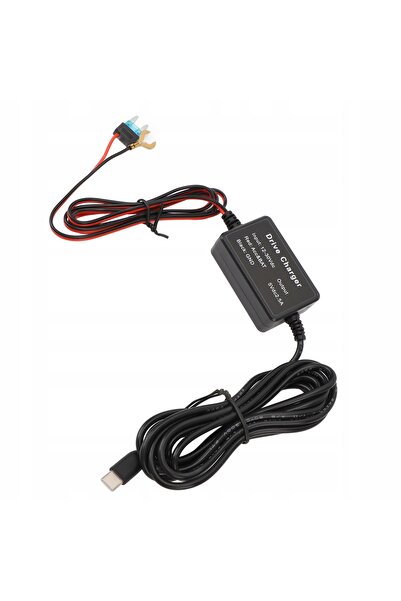 NO BRAND Kit adaptor de alimentare pentru cameră auto 12V-30V la 5V