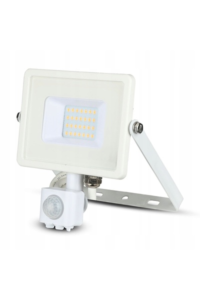 NO BRAND Proiector LED Halogen 20W cu Senzor de Mișcare Alb 4000K V-Tac Samsung