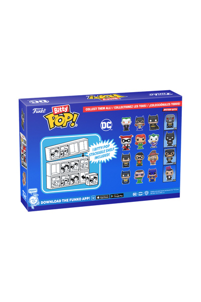 Funko Pop Figurină Funko Bitty Pop! Set Batman de 4 piese, seria puzzle DC Co...