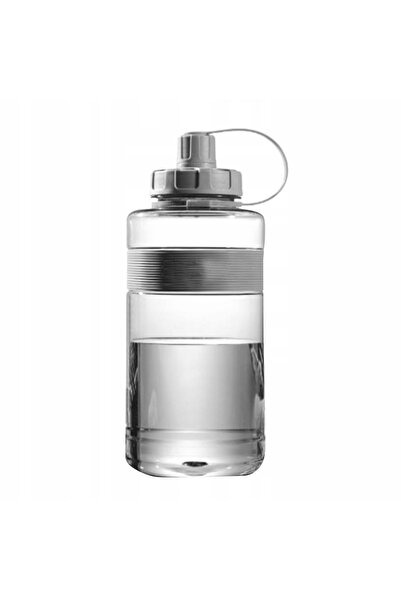 NO BRAND Bidon sport portabil pentru sală și fitness, cu gradații, 2L