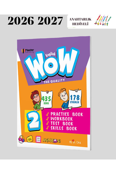 Fenomen Yayıncılık WOW 2.SINIF KİTABI 2026 2027