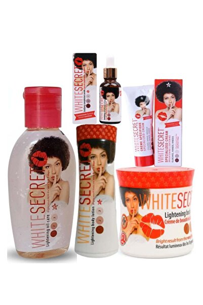 White secret Body Oil - 60ml | Face Serum - 30ml | Body Cream - 320ml | Brigh...