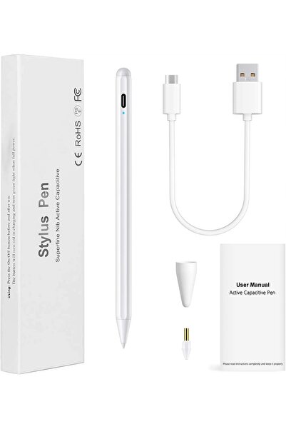NO BRAND Mpio Stilou Stylus Magnetic Activ pentru iPad A16 10/9/8/7 Air 11/5/...