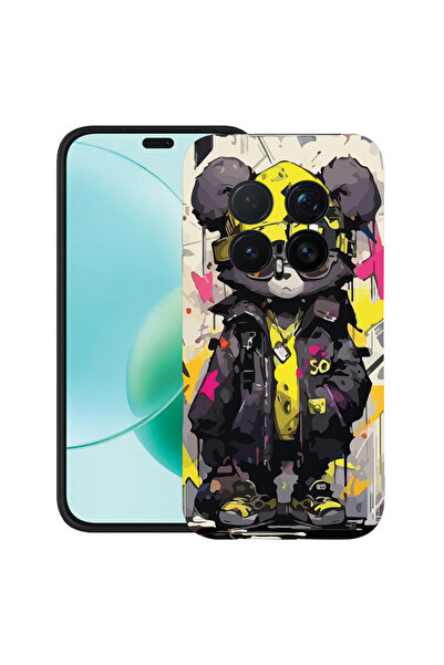 bestcase ®   Θήκη TPU Υπέρλεπτη Husa για Honor Magic8 Pro, Αρκουδάκι σε παστέ...
