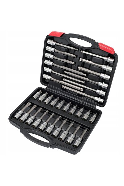 VOREL by YATO YATO TOOL Set de chei cu biți TORX de 1/2'', 32 de piese