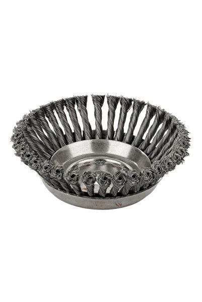 NO BRAND Perie de sârmă pentru motocoasă 180mm Conică Granit Premium