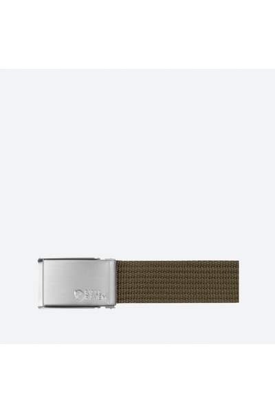 NO BRAND Curea pentru pantaloni Fjällräven Canvas Belt 633 olive închis OS