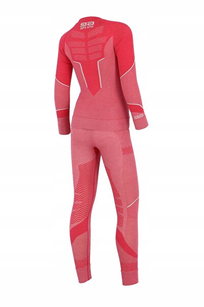 NO BRAND Lenjerie termică pentru copii gatta jerry |   set 122-128 roz