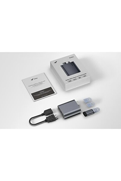 RayNeo Adaptor HDMI la USB-C pentru încărcarea ochelarilor AR, Full HD 120 Hz