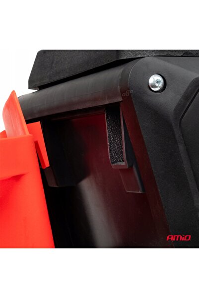 NO BRAND Scaun de atelier pe roți cu compartiment pentru scule 150 kg Amio-04268