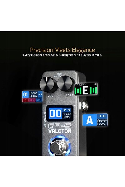 NO BRAND Procesor compact de multi-efecte pentru chitară cu modelare NAM IR ș...