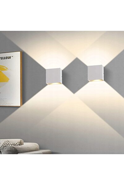NO BRAND Aplică de perete LED pentru living și hol, cu iluminare sus-jos, Kin...