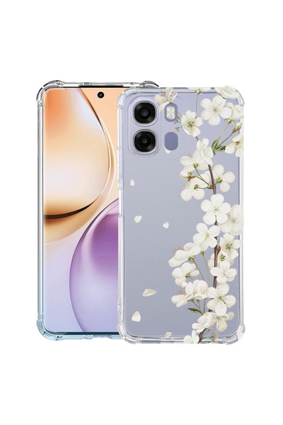 bestcase ®   Husă Antișoc pentru OPPO A6 / A6X / A6S, Florală - Floare de cir...