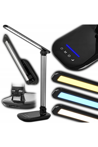 Renew Force Lampă de birou LED Mocna pentru birou, noptieră, școală, 9W, cu o...