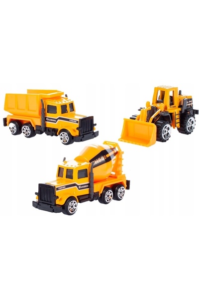 NO BRAND Camion Camioane Camion transportator Set 6 mașini Mașini Set