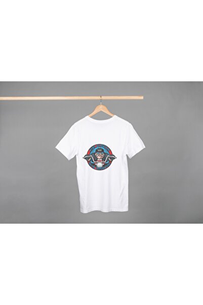 Noname Tricou Unisex Bumbac Premium Casual " Porc pe motocicleta " Inscriptie