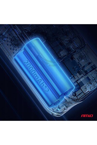 NO BRAND Compresor de aer auto, Pompă electrică fără fir, Power bank pentru b...