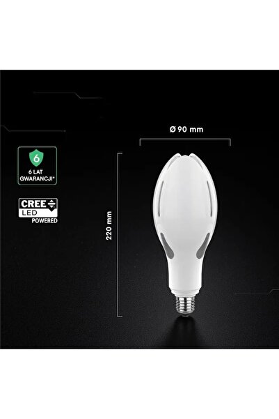 NO BRAND Bec LED V-Tac Cip Cree 36W E27 110Lm/W Vt-240 6500K 4000Lm Garanție ...