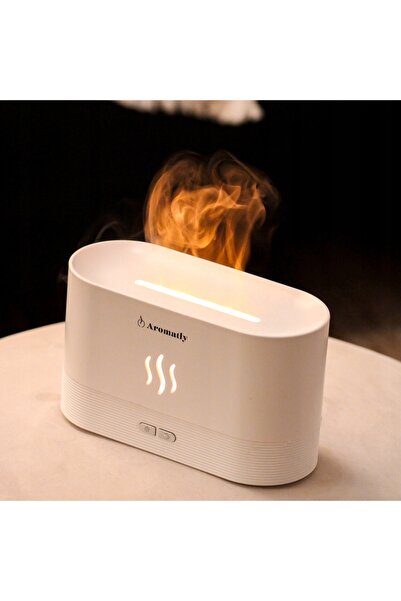 NO BRAND Umidificator ultrasonic Aromatly Alb 0,20 L 20 ml/h pentru aromaterapie