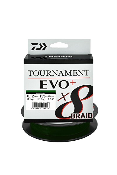 daiwa Fir de pescuit împletit pentru turneu X8 0.12mm 135m