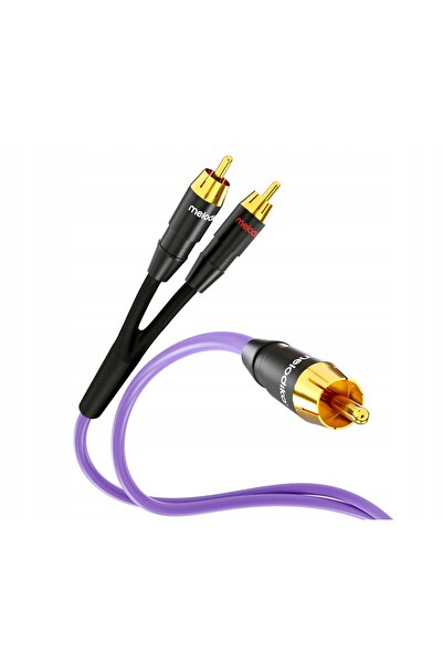 Melodika Cablu pentru Subwoofer Tip Y Cinch 2xRCA-RCA Mdswy20 - 2m