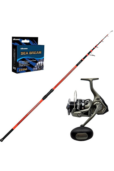 Okuma Acuador 6000 - Ryobi Cobia 425cm 100-300gr Surf Olta Seti