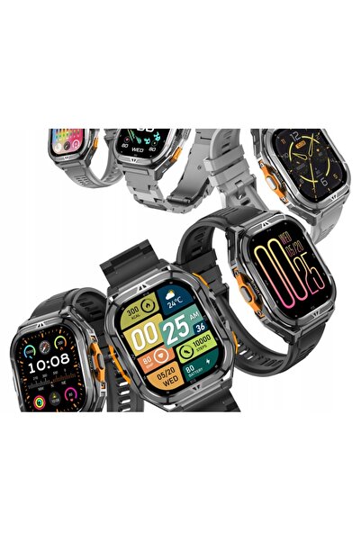 NO BRAND Smartwatch pentru bărbați Cubot Gt3 Amoled GPS Apeluri Armură Militară