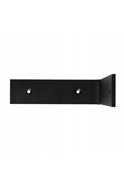 NO BRAND Suport pentru raft, tip unghiular, Loft 200X150X5 Negru, 4 Bucăți
