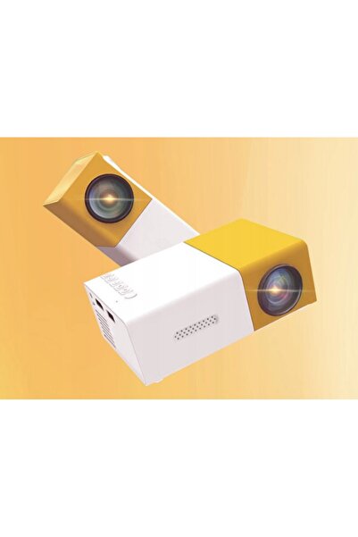 NO BRAND Proiector LCD Portabil de Înaltă Definiție cu Sunet Stereo HD