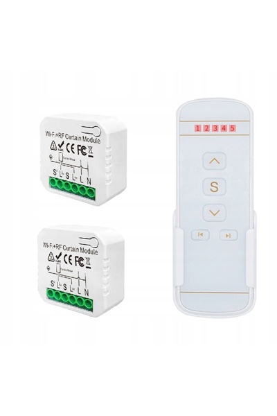 OnShoping 2X Controler inteligent Tuya Wifi pentru jaluzele/perdele + Telecom...