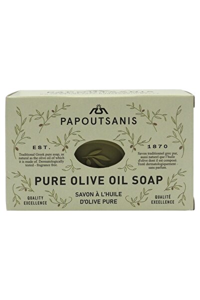 Papoutsanis Soap, Papoutsanis, Solid 250 g Pure Olive Oil