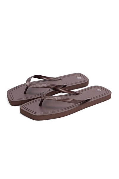 OZYO Smyrna Brown Flip-Flops