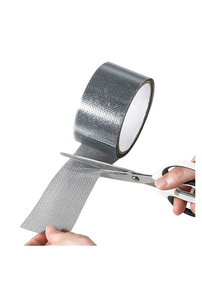 OEM Bandă/petice pentru plasă anti-țânțari, model anti-țânțari, gri, 2m – pro...