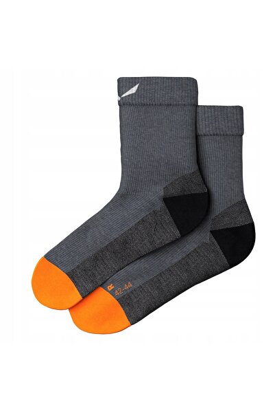 NO BRAND Șosete de trekking pentru bărbați Salewa mtn trn am qrt gri XL_45_47