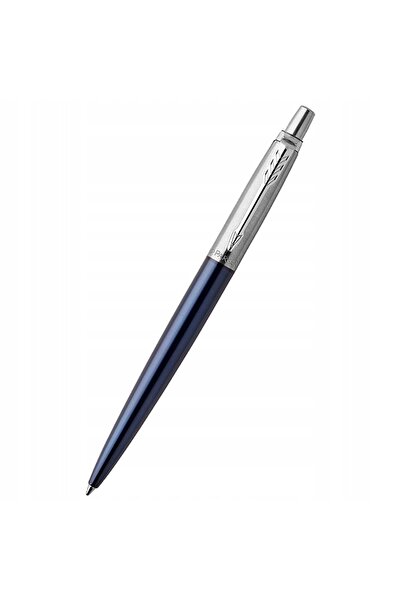 NO BRAND Set pix și creion Parker Jotter albastru regal CT în cutie metalică
