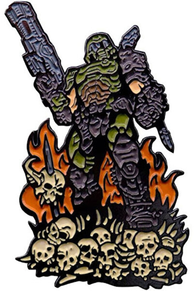 Fanattik Doom Eternal Σήμα Καρφίτσα Doom Guy Περιορισμένη Έκδοση Κωδικός: B-DM27