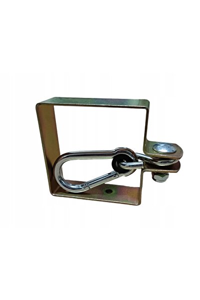 NO BRAND Set 4 x cleme de prindere pentru cârlig de balansoar 120x120 mm zinc...