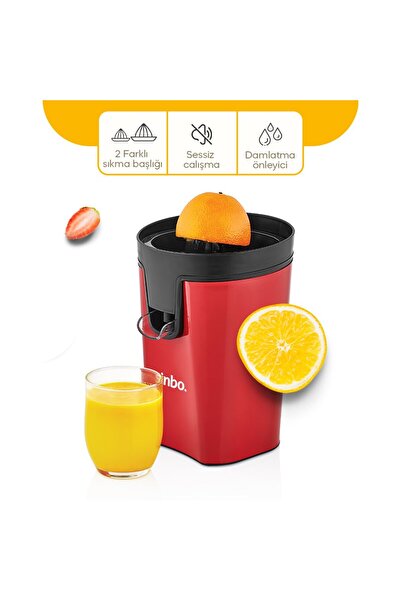 YerliÇöpPoşeti Sinbo citrus juicer - 2 different squeezing heads - quiet oper...