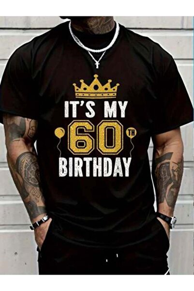 799 100% Cotton It's My 60th Birthday Gift For 60 Years Old Man And Woman T-S...