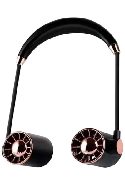 Yeni Boyun Askılı Fan USB şarjlı Sporcu Fan Taşınabilir Soğutucu Fan