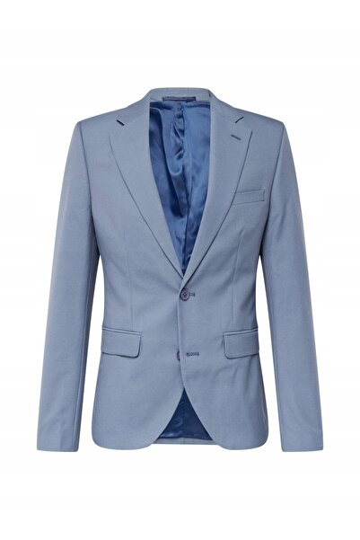 NO BRAND Blazer albastru, nasturi clasici de costum, Burton 54